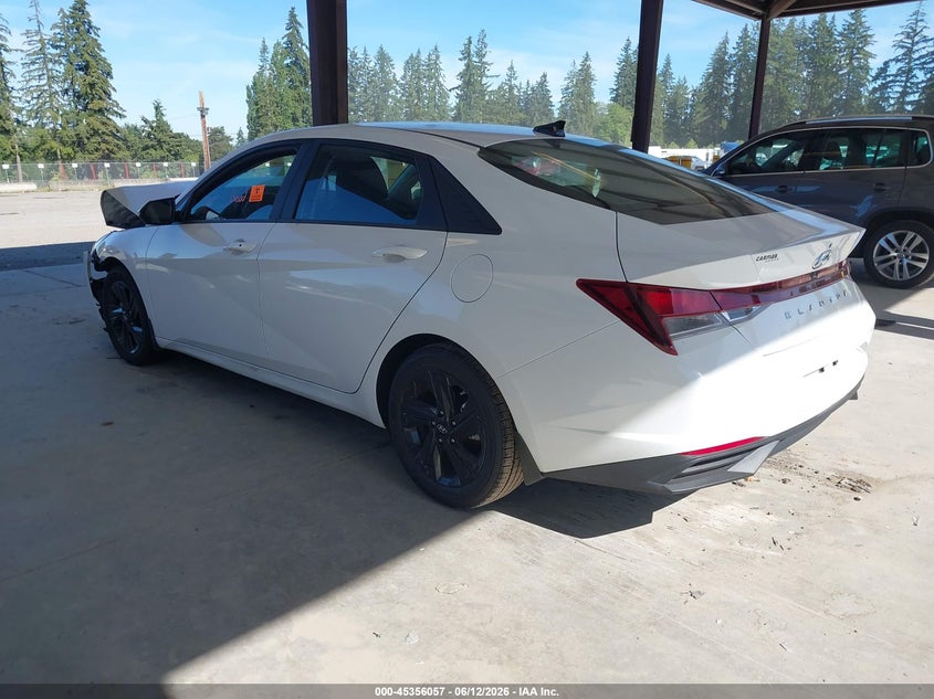 2023 Hyundai Elantra VIN 5NPLM4AGXPH091165 IAAI salvage auction — BIO HAZARD, Bill Of Sale (Washington), sold $2,400 on 2026-07-15 (photo 3)