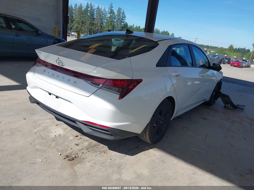 2023 Hyundai Elantra VIN 5NPLM4AGXPH091165 IAAI salvage auction — BIO HAZARD, Bill Of Sale (Washington), sold $2,400 on 2026-07-15 (photo 4)