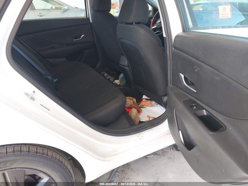 2023 Hyundai Elantra VIN 5NPLM4AGXPH091165 IAAI salvage auction — BIO HAZARD, Bill Of Sale (Washington), sold $2,400 on 2026-07-15 (photo 8)