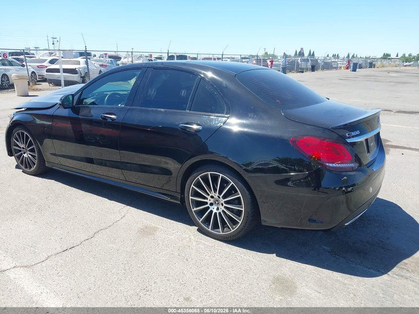 2021 Mercedes-benz C-klasse VIN W1KWF8DB6MR608115 IAAI salvage auction — FRONT END, Salvage (California), sold $7,050 on 2026-07-15 (photo 3)