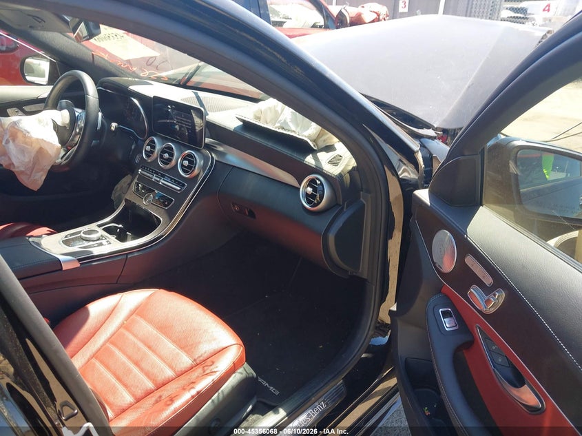 2021 Mercedes-benz C-klasse VIN W1KWF8DB6MR608115 IAAI salvage auction — FRONT END, Salvage (California), sold $7,050 on 2026-07-15 (photo 5)