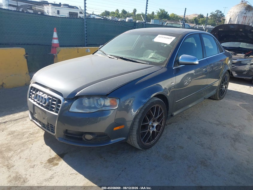2006 Audi S4 VIN WAUGL78E16A221721 IAAI salvage auction — NORMAL WEAR, Clear - Dealer Only (California), sold $450 on 2026-07-09 (photo 2)