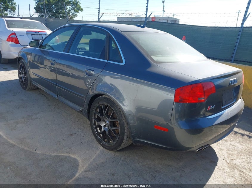 2006 Audi S4 VIN WAUGL78E16A221721 IAAI salvage auction — NORMAL WEAR, Clear - Dealer Only (California), sold $450 on 2026-07-09 (photo 3)
