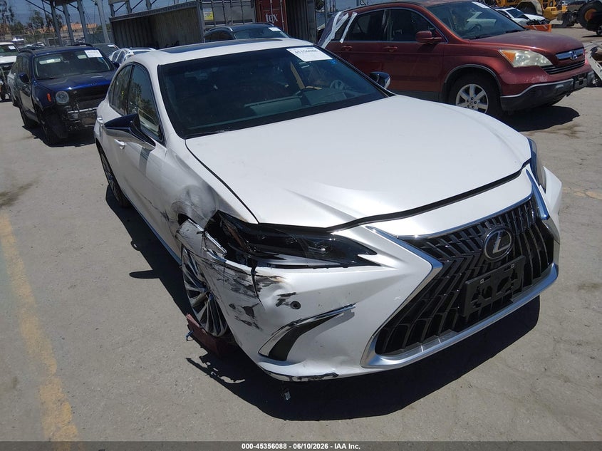 2025 Lexus ES 300h VIN 58AEA1C1XSU062633 IAAI salvage auction — Unknown, Salvage (California), sold $28,000 on 2026-07-05 (photo 1)