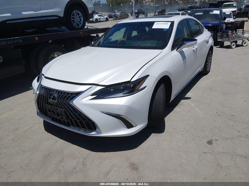 2025 Lexus ES 300h VIN 58AEA1C1XSU062633 IAAI salvage auction — Unknown, Salvage (California), sold $28,000 on 2026-07-05 (photo 2)