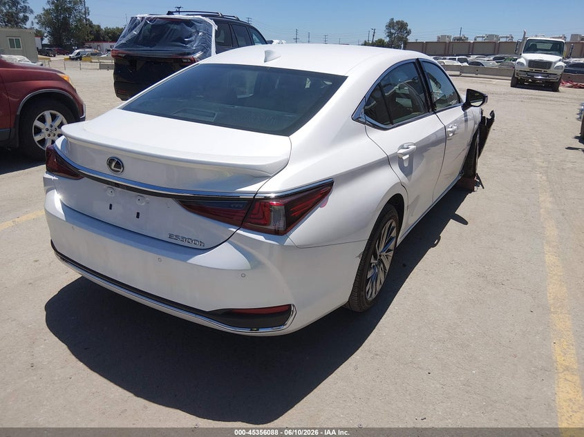 2025 Lexus ES 300h VIN 58AEA1C1XSU062633 IAAI salvage auction — Unknown, Salvage (California), sold $28,000 on 2026-07-05 (photo 4)