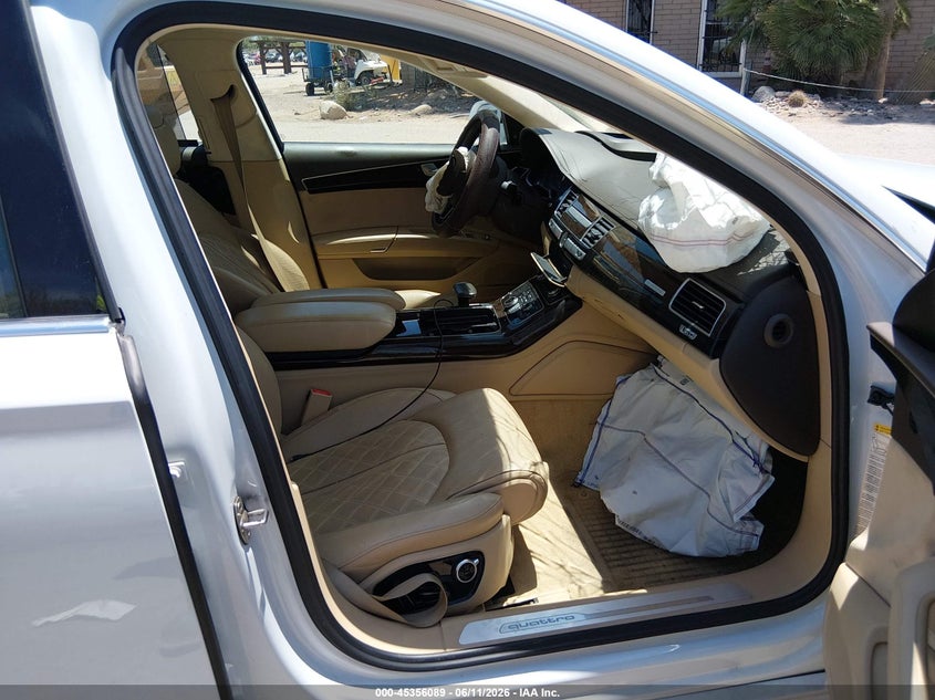 2016 Audi A8 VIN WAU43AFD7GN015792 IAAI salvage auction — RIGHT FRONT, Salvage Title, sold $2,300 on 2026-07-23 (photo 5)