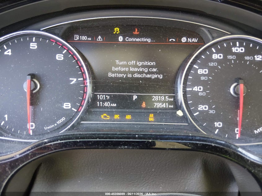2016 Audi A8 VIN WAU43AFD7GN015792 IAAI salvage auction — RIGHT FRONT, Salvage Title, sold $2,300 on 2026-07-23 (photo 7)