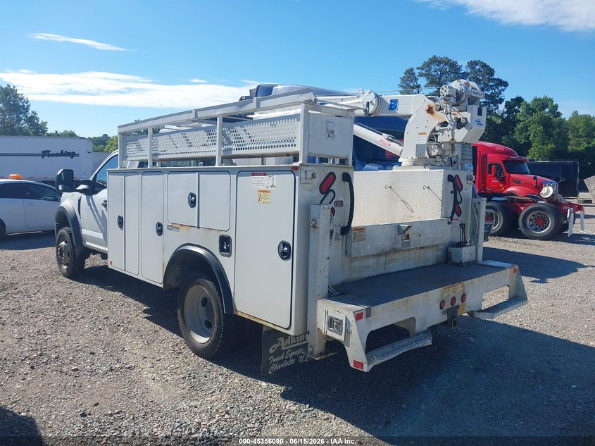 2020 Ford F-550 chassis VIN 1FDUF5GN7LEC47646 IAAI salvage auction — NORMAL WEAR, Clear (North Carolina), sold $27,250 on 2026-07-29 (photo 3)