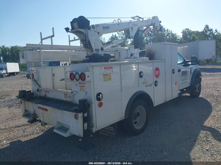 2019 Ford VIN 1FDUF5GY9KDA01454 IAAI salvage auction — FRONT END, Clear (North Carolina), sold $19,350 on 2026-07-29 (photo 4)