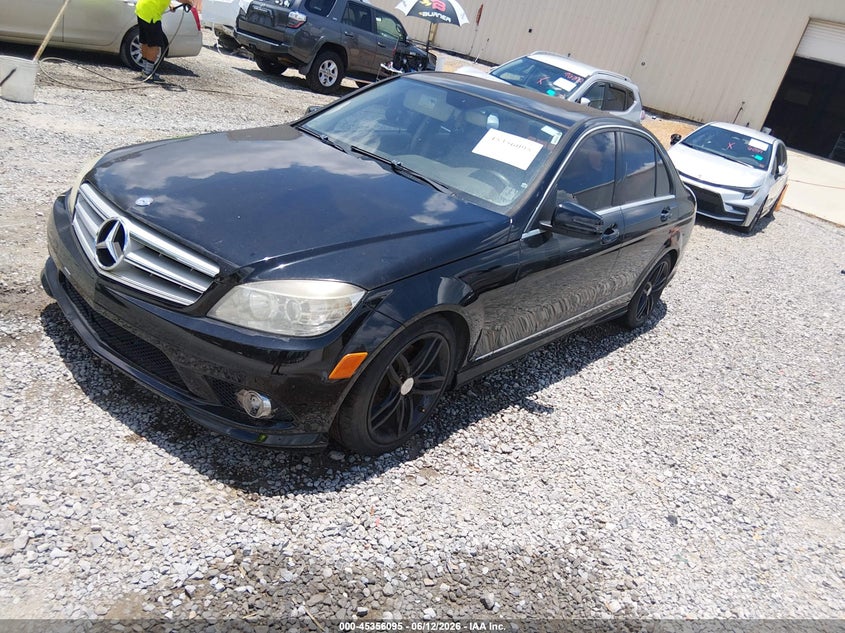 2012 Mercedes-benz C-klasse VIN WDDGF4HB5CR196470 IAAI salvage auction — WATER/FLOOD, Salvage Title, sold $425 on 2026-08-09 (photo 2)