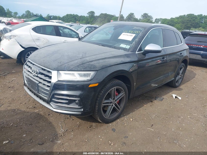 2018 Audi Sq5 VIN WA1C4AFY2J2199878 IAAI salvage auction — SIDE, Salvage Title, sold $4,650 on 2026-07-28 (photo 2)