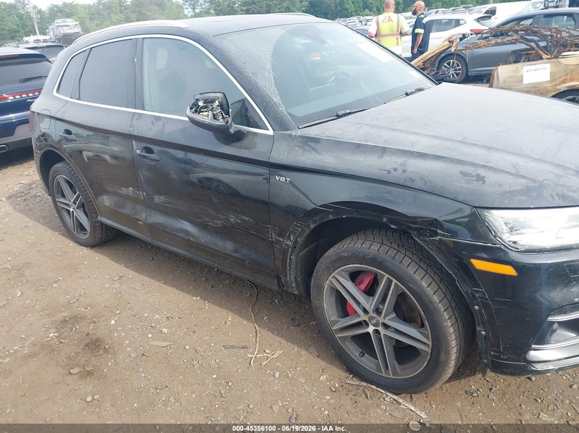 2018 Audi Sq5 VIN WA1C4AFY2J2199878 IAAI salvage auction — SIDE, Salvage Title, sold $4,650 on 2026-07-28 (photo 6)