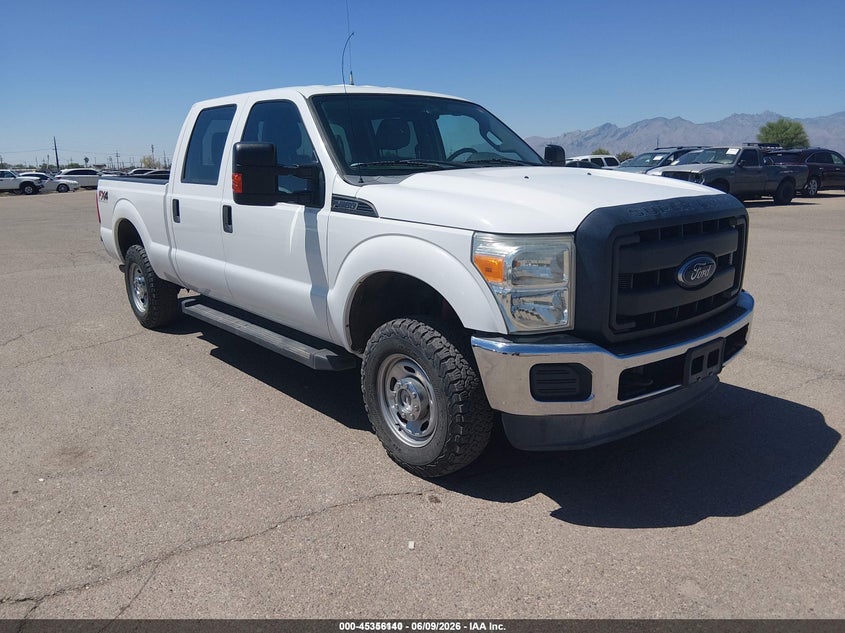 2016 Ford F-250 VIN 1FT7W2B61GED16319 IAAI salvage auction — NORMAL WEAR, Sf97 (Arizona), sold $17,100 on 2026-07-28 (photo 1)