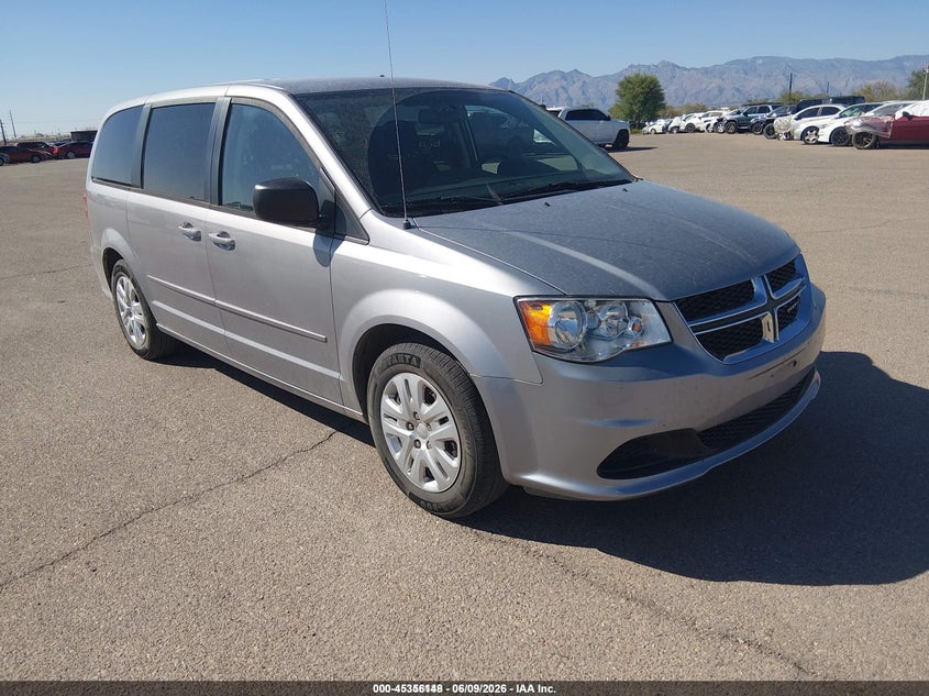 2017 Dodge Grand caravan VIN 2C4RDGBG9HR780533 IAAI salvage auction — NORMAL WEAR, Sf97 (Arizona), sold $11,200 on 2026-07-28 (photo 1)