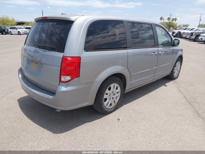 2017 Dodge Grand caravan VIN 2C4RDGBG9HR780533 IAAI salvage auction — NORMAL WEAR, Sf97 (Arizona), sold $11,200 on 2026-07-28 (photo 4)