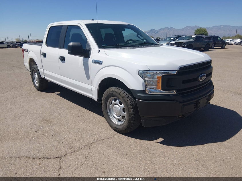 2018 Ford F-150 VIN 1FTEW1EB1JKE38309 IAAI salvage auction — NORMAL WEAR, Sf97 (Arizona), sold $18,600 on 2026-07-28 (photo 1)