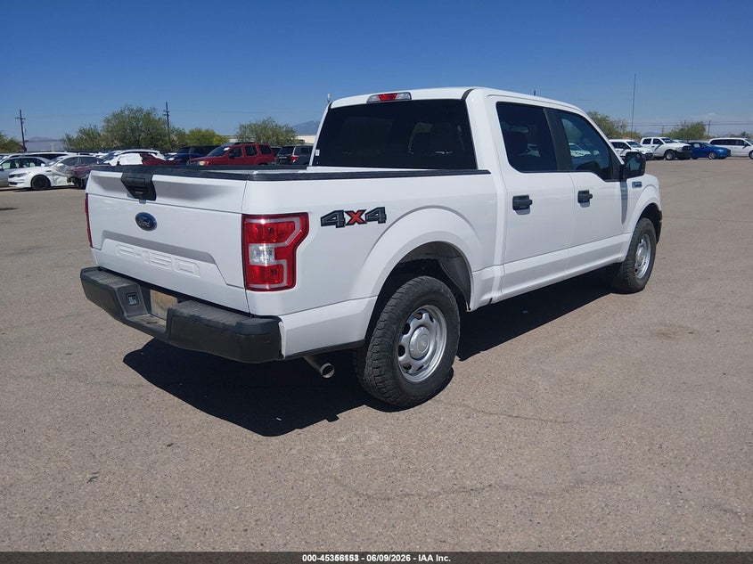 2018 Ford F-150 VIN 1FTEW1EB1JKE38309 IAAI salvage auction — NORMAL WEAR, Sf97 (Arizona), sold $18,600 on 2026-07-28 (photo 4)