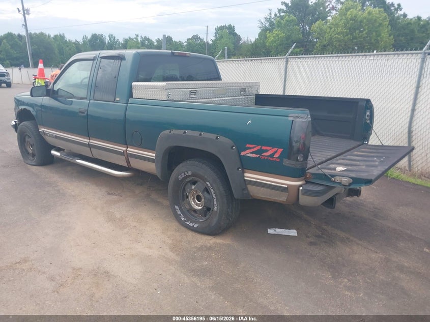 1998 Chevrolet C/k 1500 VIN 1GCEK19R8WR135853 IAAI salvage auction — NORMAL WEAR, Clear (Mississippi), sold $425 on 2026-07-16 (photo 3)