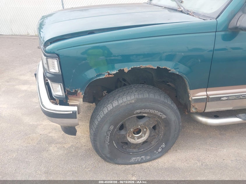 1998 Chevrolet C/k 1500 VIN 1GCEK19R8WR135853 IAAI salvage auction — NORMAL WEAR, Clear (Mississippi), sold $425 on 2026-07-16 (photo 6)