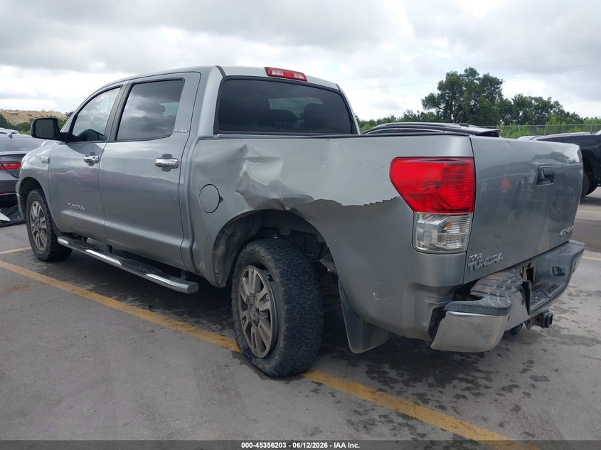 2012 Toyota Tundra VIN 5TFHW5F10CX266595 IAAI salvage auction — LEFT & RIGHT, Original (Texas), sold $5,500 on 2026-07-23 (photo 3)