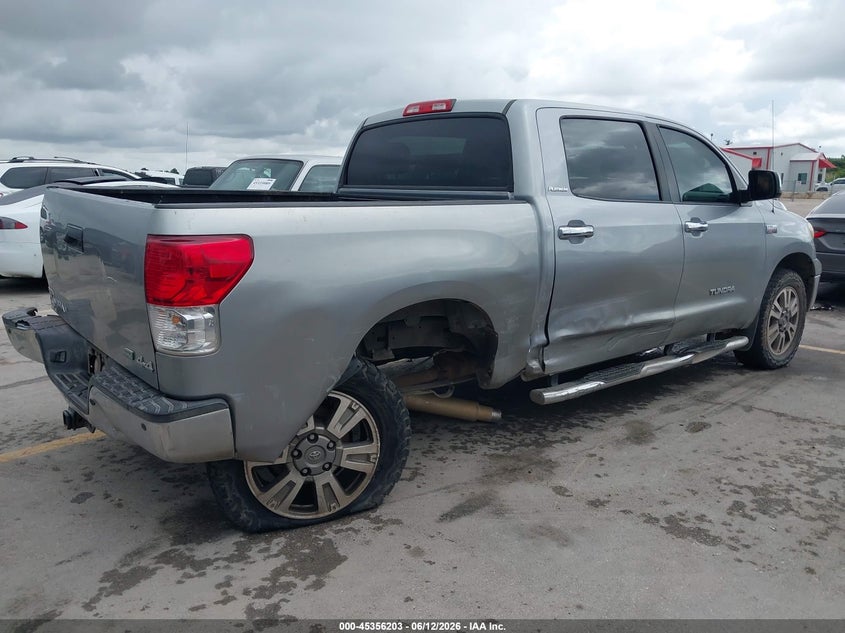 2012 Toyota Tundra VIN 5TFHW5F10CX266595 IAAI salvage auction — LEFT & RIGHT, Original (Texas), sold $5,500 on 2026-07-23 (photo 4)
