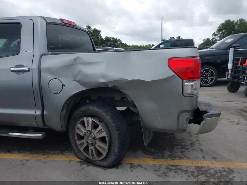 2012 Toyota Tundra VIN 5TFHW5F10CX266595 IAAI salvage auction — LEFT & RIGHT, Original (Texas), sold $5,500 on 2026-07-23 (photo 6)