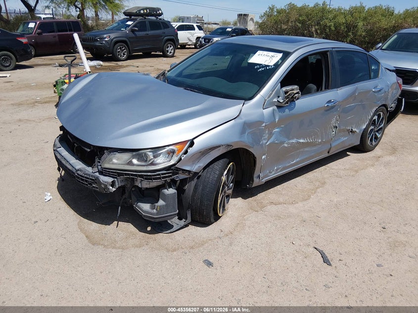 2017 Honda Accord VIN 1HGCR2F76HA268948 IAAI salvage auction — ALL OVER, Salvage (Arizona), sold $1,550 on 2026-07-09 (photo 2)