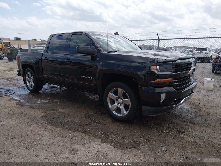 2016 Chevrolet Silverado VIN 3GCUKREC7GG104364 IAAI salvage auction — HAIL, Salvage (Kansas), sold $9,550 on 2026-07-24 (photo 1)