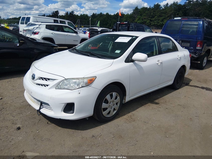 2011 Toyota Corolla VIN JTDBU4EE3BJ098642 IAAI salvage auction — REAR END, Clear (Massachusetts), sold $1,650 on 2026-07-31 (photo 2)