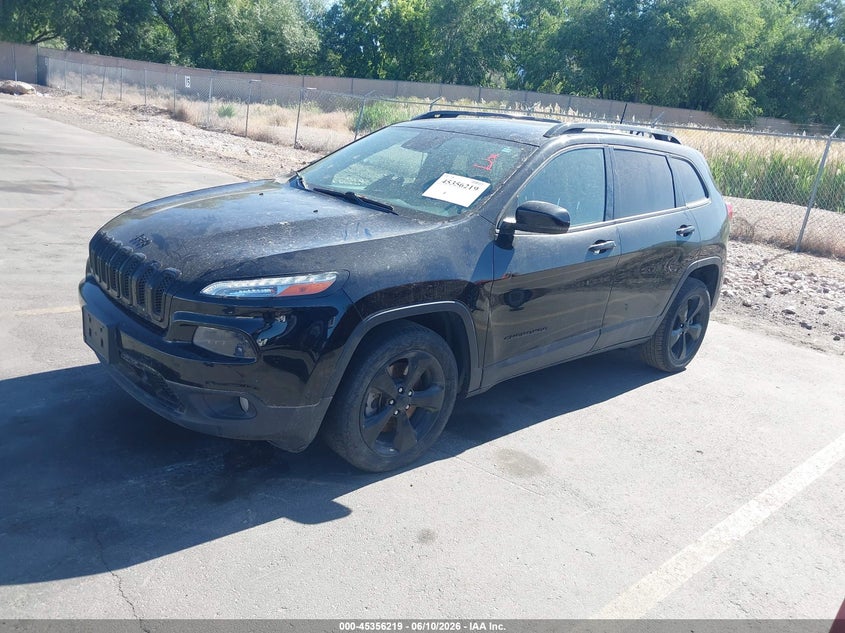 2017 Jeep Cherokee VIN 1C4PJLDB5HW577401 IAAI salvage auction — NORMAL WEAR, Rebuilt/Restored (Utah), sold $1,050 on 2026-07-09 (photo 2)