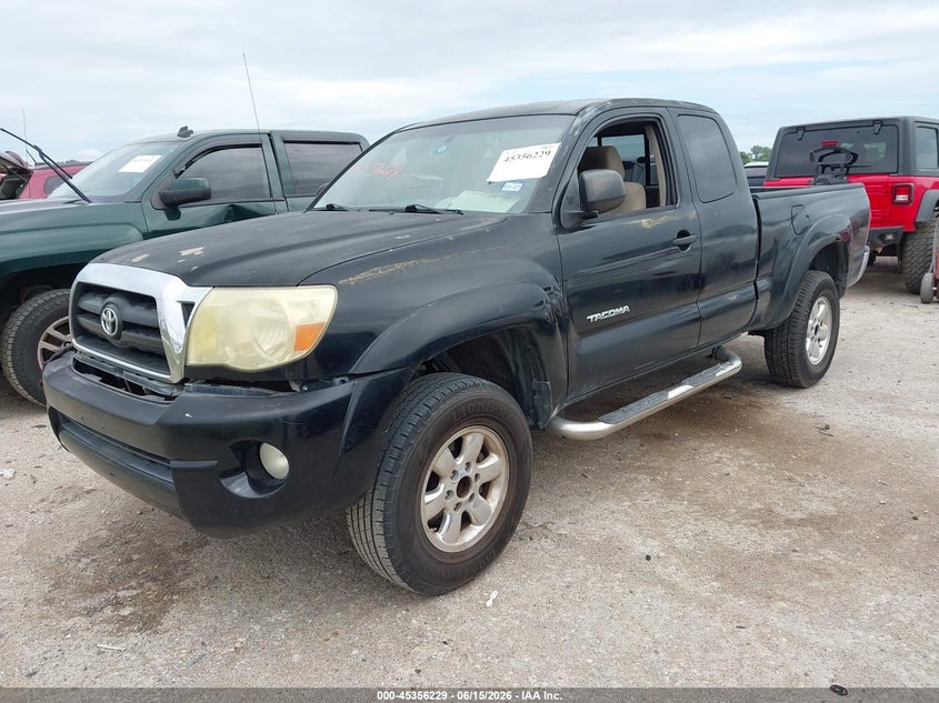 2006 Toyota Tacoma VIN 5TETU62N46Z188138 IAAI salvage auction — FRONT END, Salvage (Texas), sold $2,900 on 2026-07-07 (photo 2)