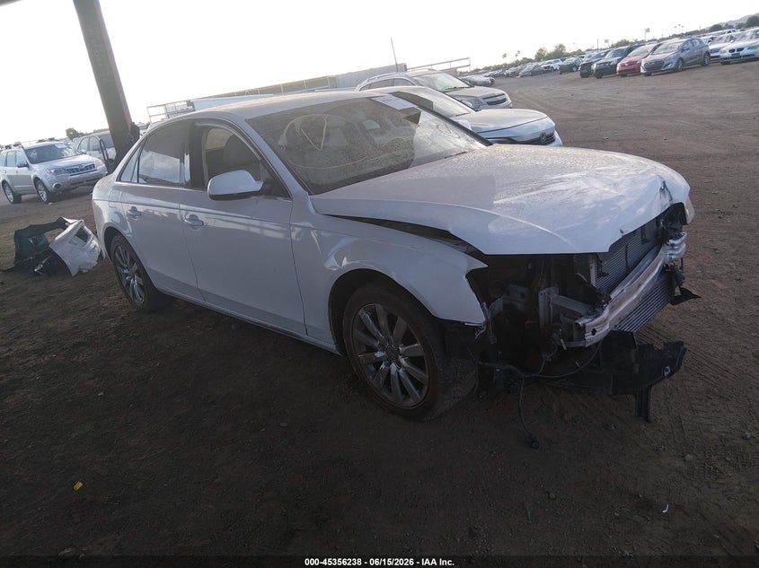 2010 Audi A4 VIN WAUEFAFL2AN057118 IAAI salvage auction — FRONT END, Salvage (Arizona), sold $600 on 2026-07-07 (photo 1)