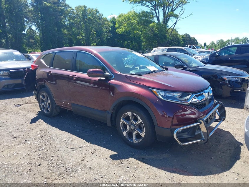 2018 Honda Cr-v VIN 7FARW2H55JE035125 IAAI salvage auction — REAR END, Mv-907A (New York), sold $8,750 on 2026-07-28 (photo 1)