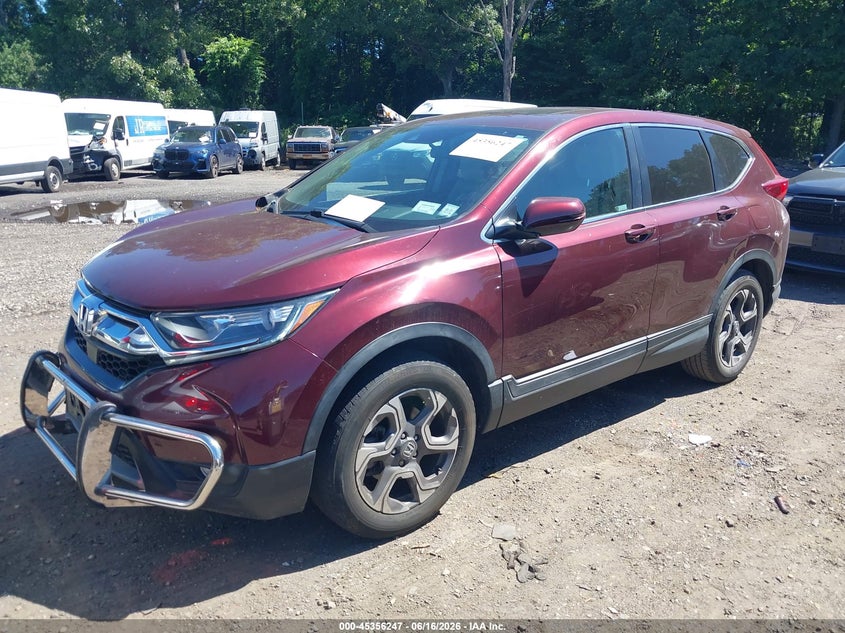 2018 Honda Cr-v VIN 7FARW2H55JE035125 IAAI salvage auction — REAR END, Mv-907A (New York), sold $8,750 on 2026-07-28 (photo 2)