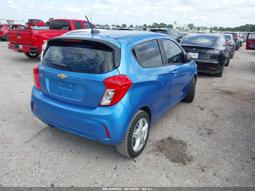 2017 Chevrolet Spark VIN KL8CB6SA4HC826191 IAAI salvage auction — FRONT & REAR, Salvage (Texas), sold $1,000 on 2026-07-21 (photo 4)