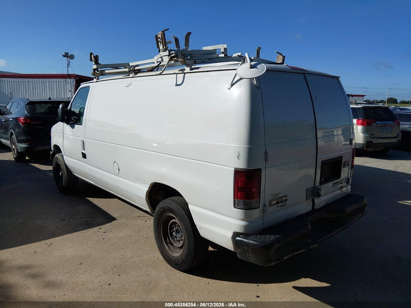 2012 Ford E 250 VIN 1FTNE2EL0CDB26085 IAAI salvage auction — NORMAL WEAR, Original (Texas), sold $875 on 2026-07-08 (photo 3)