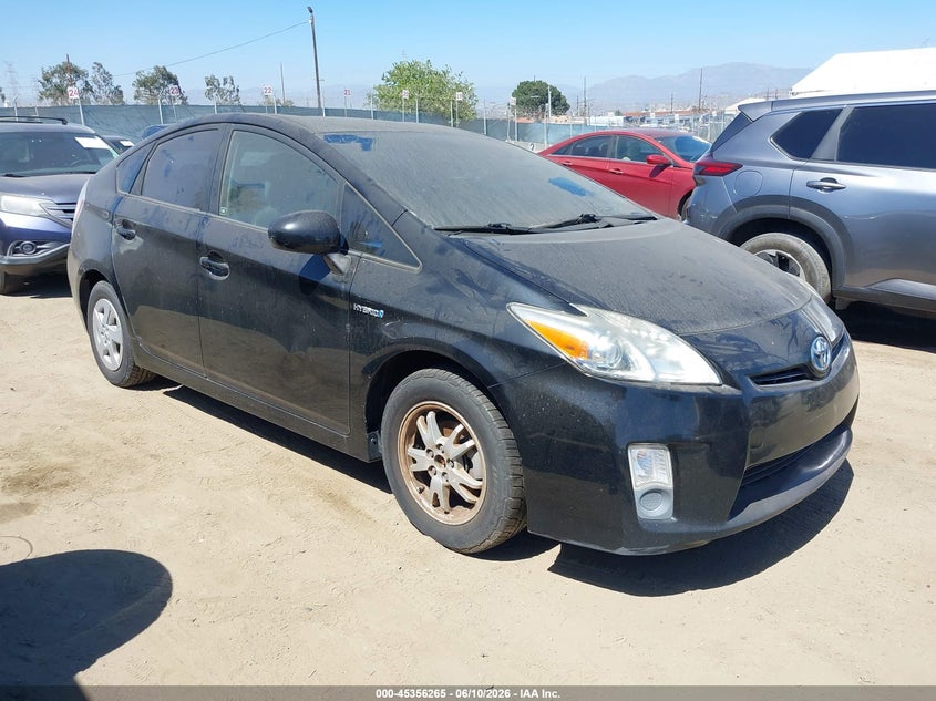 2010 Toyota Prius VIN JTDKN3DU6A1298509 IAAI salvage auction — NORMAL WEAR, Clear - Dealer Only (California), sold $825 on 2026-07-15 (photo 1)