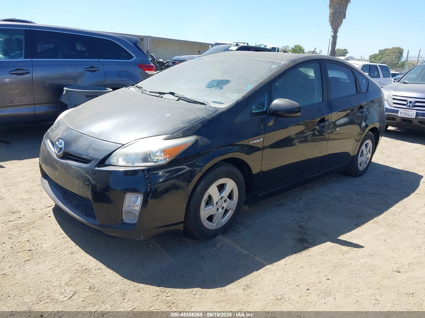 2010 Toyota Prius VIN JTDKN3DU6A1298509 IAAI salvage auction — NORMAL WEAR, Clear - Dealer Only (California), sold $825 on 2026-07-15 (photo 2)