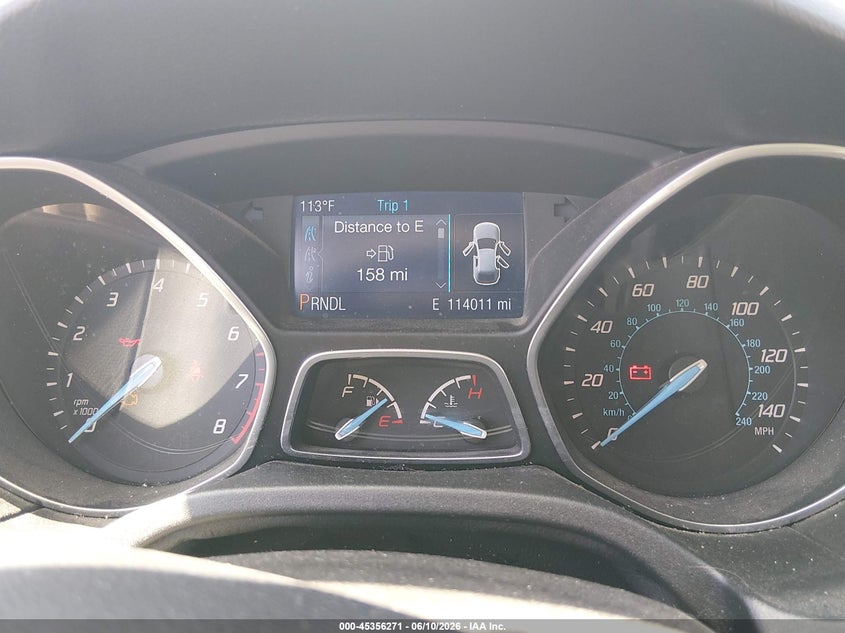 2014 Ford Focus VIN 1FADP3K23EL156736 IAAI salvage auction — NORMAL WEAR, Clear (Arizona), sold $275 on 2026-07-31 (photo 7)