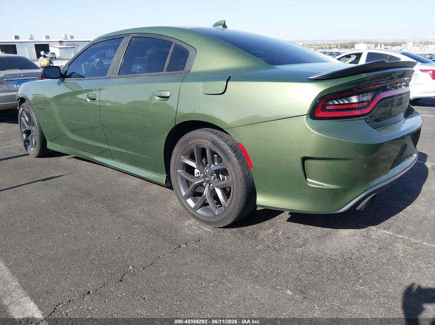 2022 Dodge Charger VIN 2C3CDXCT5NH197867 IAAI salvage auction — FRONT END, Salvage Title, sold $13,300 on 2026-07-24 (photo 3)