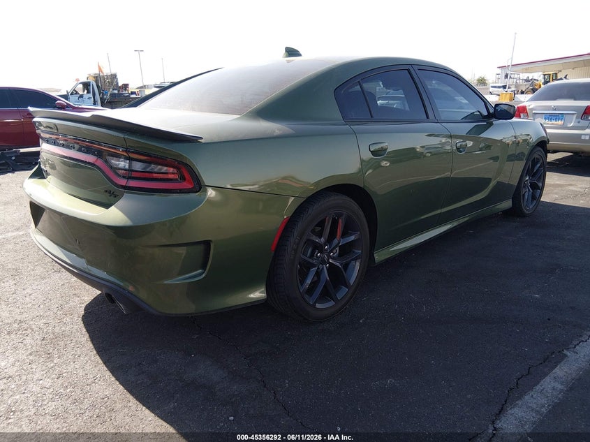 2022 Dodge Charger VIN 2C3CDXCT5NH197867 IAAI salvage auction — FRONT END, Salvage Title, sold $13,300 on 2026-07-24 (photo 4)