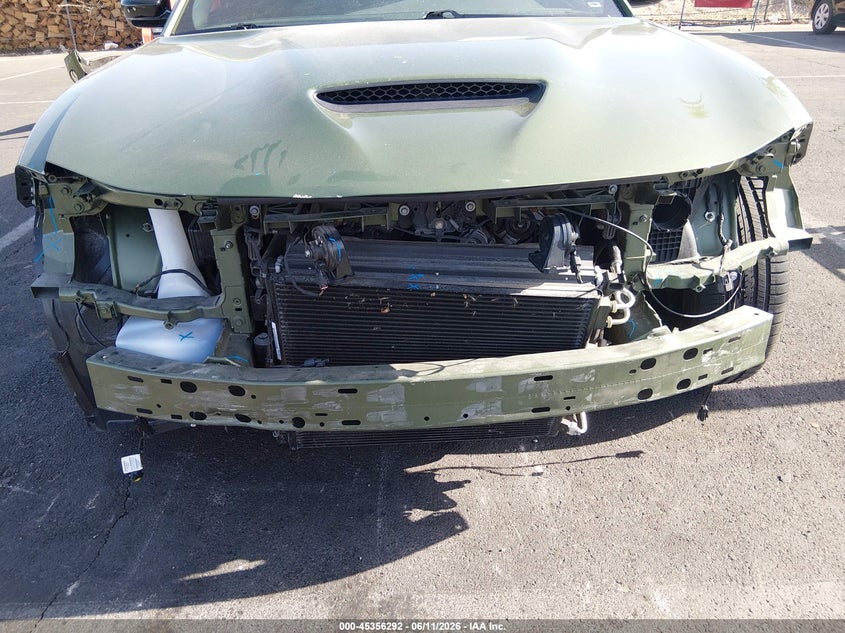 2022 Dodge Charger VIN 2C3CDXCT5NH197867 IAAI salvage auction — FRONT END, Salvage Title, sold $13,300 on 2026-07-24 (photo 6)