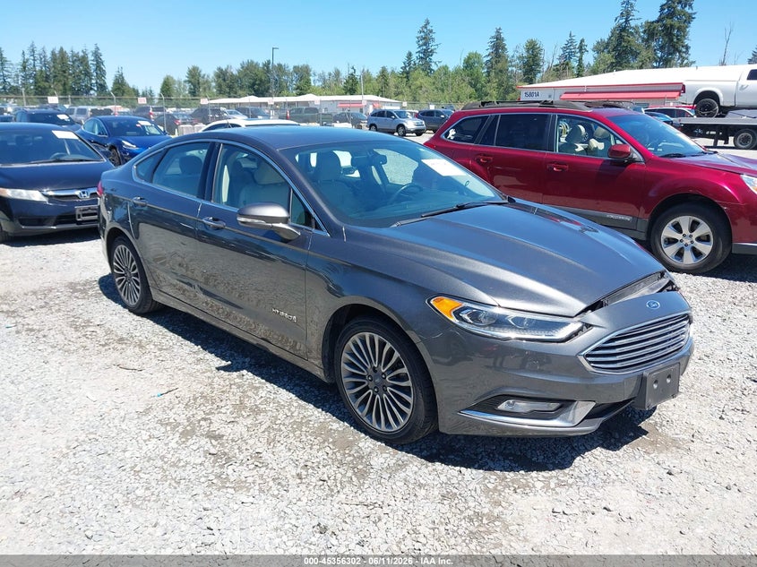 2017 Ford Fusion VIN 3FA6P0RU4HR279935 — IAAI salvage auction photo