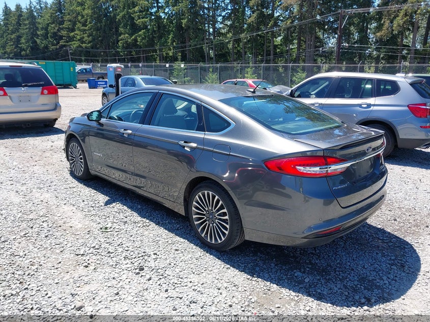2017 Ford Fusion VIN 3FA6P0RU4HR279935 IAAI salvage auction — LEFT FRONT, Bill Of Sale (Washington), sold $2,600 on 2026-07-05 (photo 3)