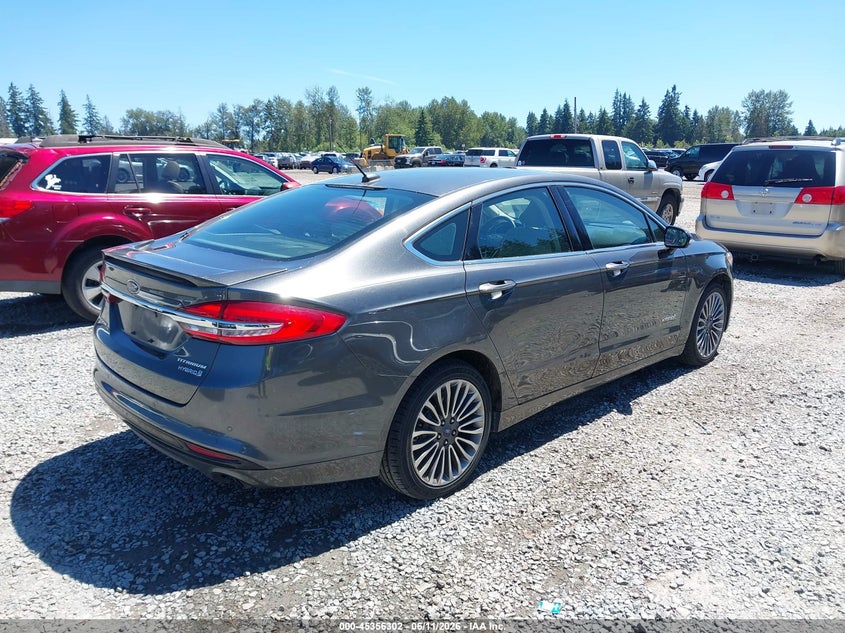2017 Ford Fusion VIN 3FA6P0RU4HR279935 IAAI salvage auction — LEFT FRONT, Bill Of Sale (Washington), sold $2,600 on 2026-07-05 (photo 4)