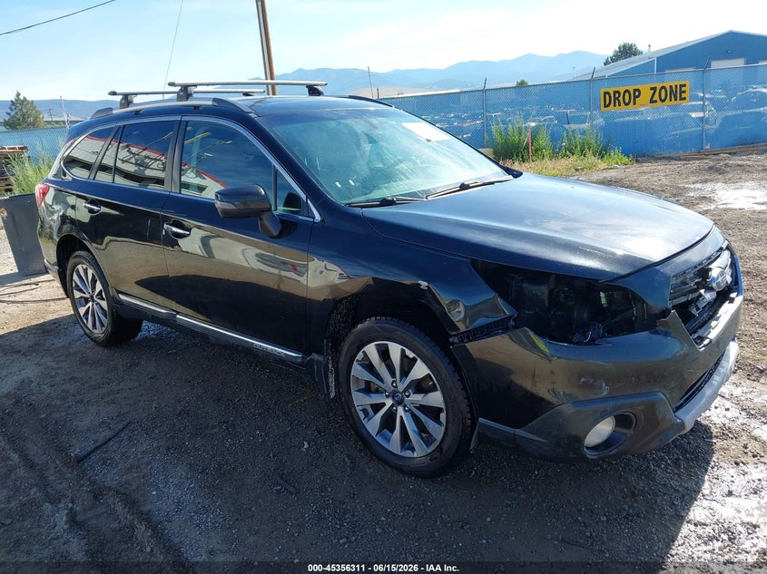 2017 Subaru Outback VIN 4S4BSETC5H3383252 IAAI salvage auction — RIGHT FRONT, Salvage (Montana), sold $1,950 on 2026-07-22 (photo 1)