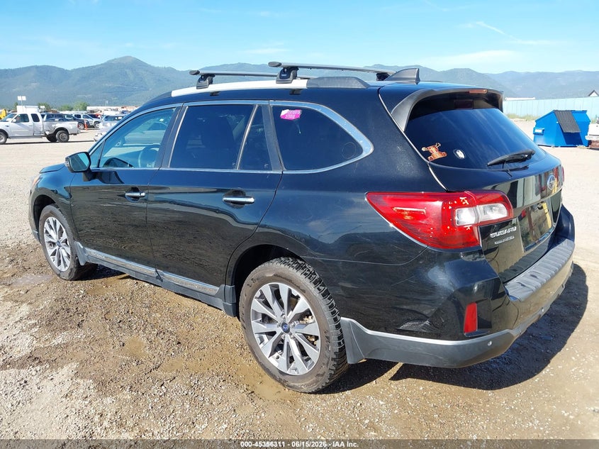 2017 Subaru Outback VIN 4S4BSETC5H3383252 IAAI salvage auction — RIGHT FRONT, Salvage (Montana), sold $1,950 on 2026-07-22 (photo 3)