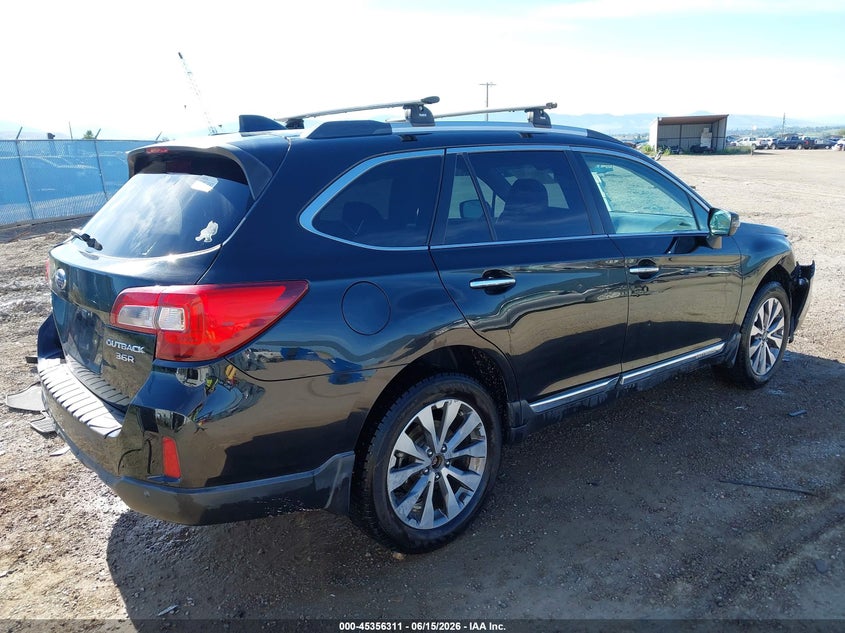 2017 Subaru Outback VIN 4S4BSETC5H3383252 IAAI salvage auction — RIGHT FRONT, Salvage (Montana), sold $1,950 on 2026-07-22 (photo 4)