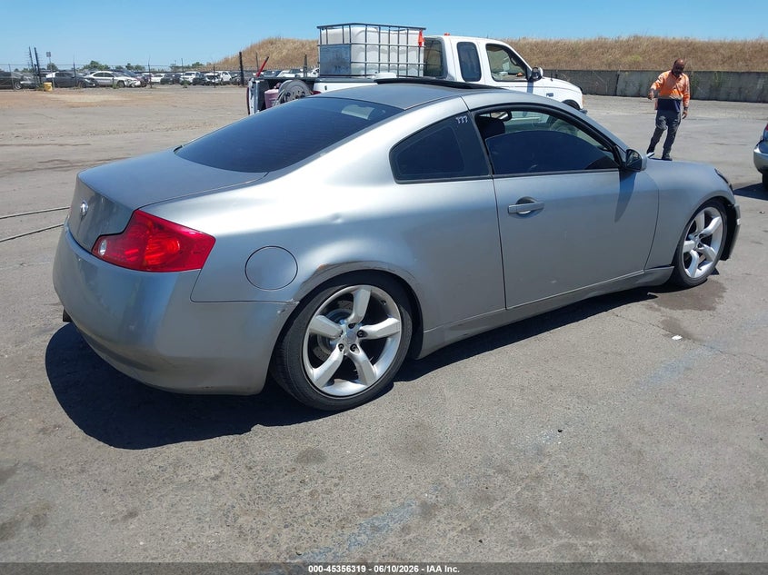 2004 Infiniti G VIN JNKCV54E44M808964 IAAI salvage auction — FRONT END, Salvage (California), sold $1,000 on 2026-07-22 (photo 4)